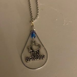 I Love My Soldier Necklace